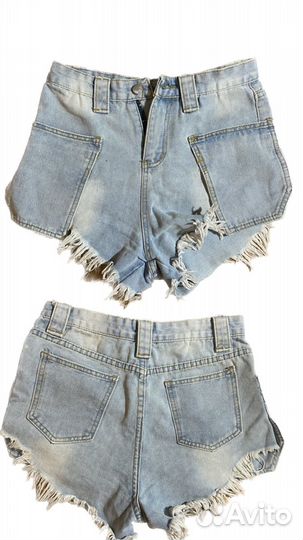 Женские джинсовые шорты 44 46