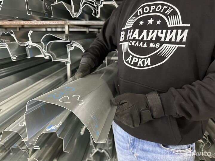 Левый Порог Citroen C3