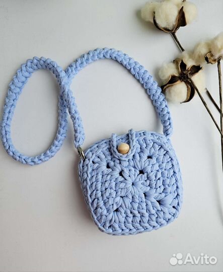 Сумка детская вязаная