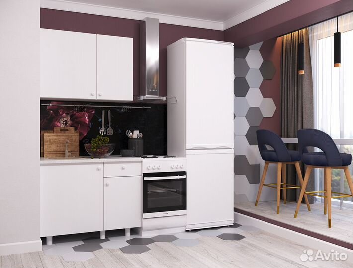 Кухня Поинт белая