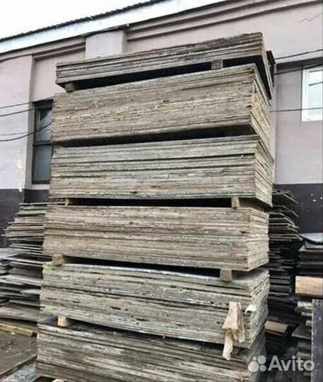 Фанера ламинированная 18мм. Аренда