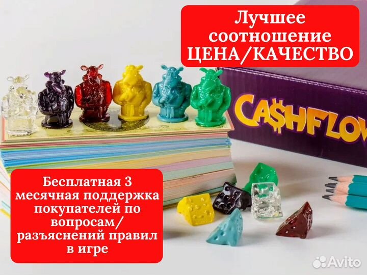 Игра Cashflow / Cash flow / Денежный Поток 101 202