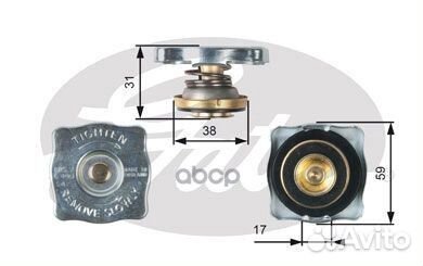 Крышка горловины радиатора fiat