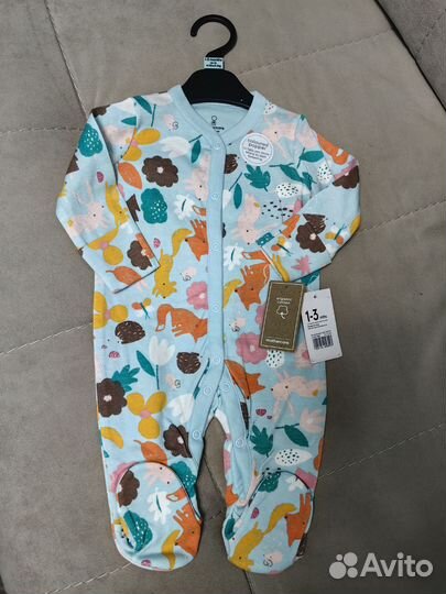 Новые слипы mothercare 56, 62, 68 74,80, 86 см