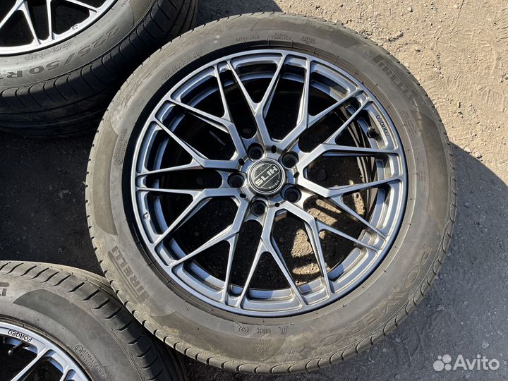 Кованные Диски Slik 5x112 Лето Pirelli 225/50 R17