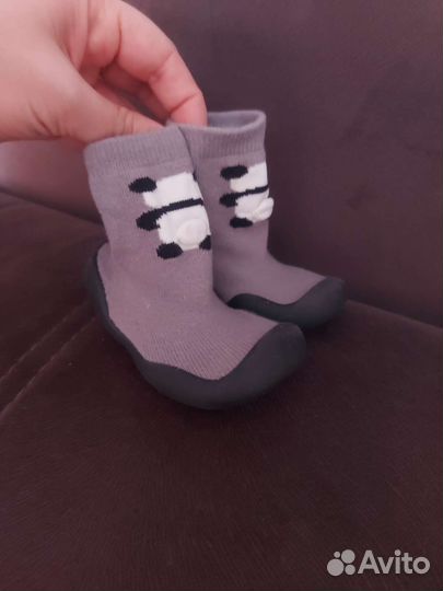 Носки детские с резиновой подошвой