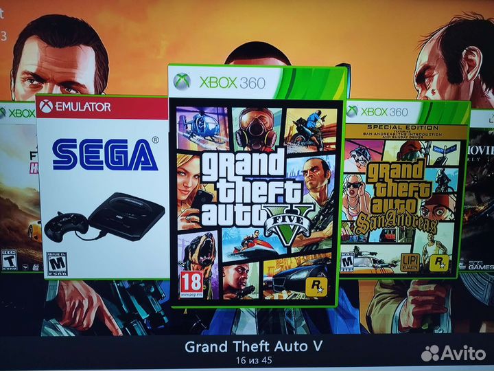 Xbox 360 Slim, Freeboot, 250 gb, 50 игр