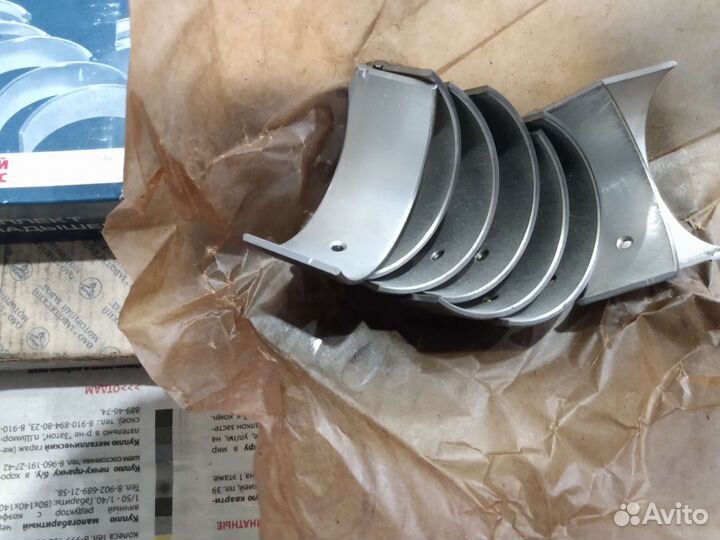 Вкладыши Волга вк-24 коренные и шатунные