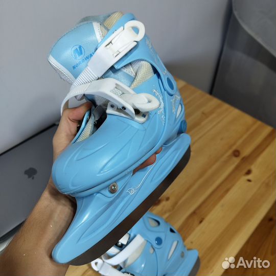 Коньки хоккейные nordway 34-37 размер