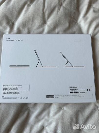 Чехол клавиатура для iPad PRO 11 Smart Folio RU