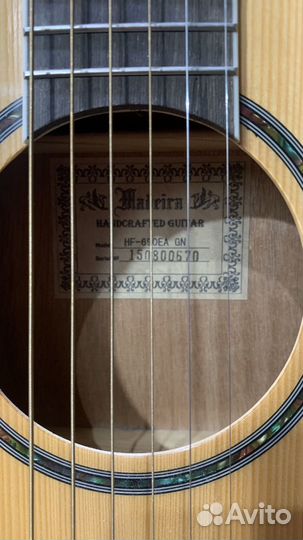 Фолковая электроакустическая гитара Madeira