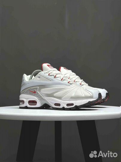 Nike Air Max Tn Plus white and red