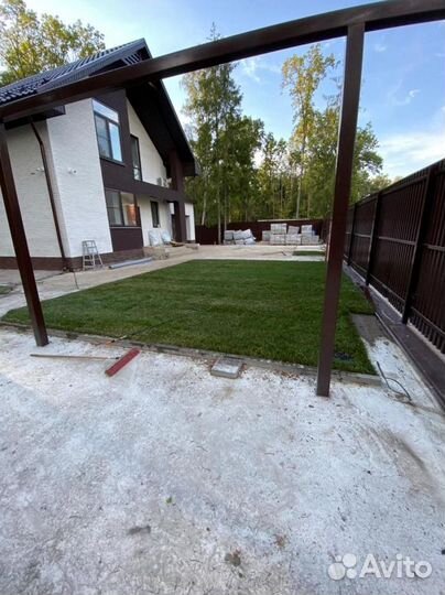 Рулонный газон