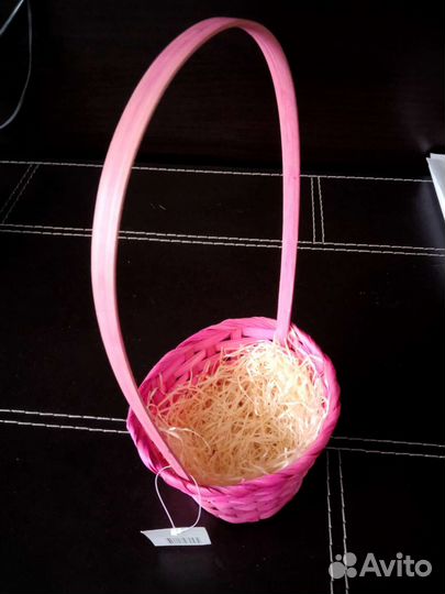 Корзинка плетёная (бамбук)