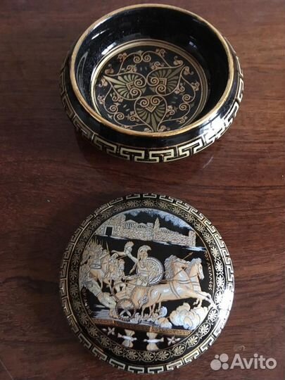 Ваза, шкатулка, тарелочка, пепельница. Греция