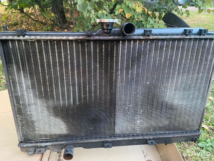 Фаркоп и радиатор на Mitsubishi lancer IX