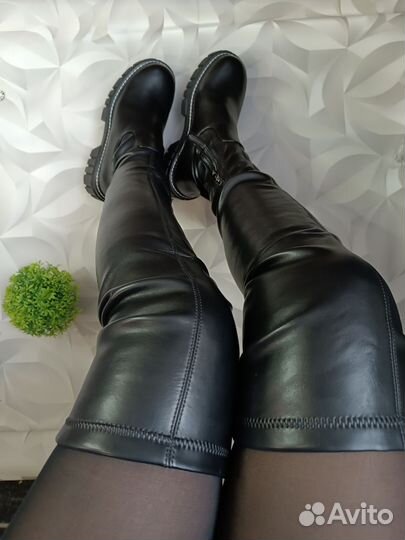 Сапоги батфорты женские демисезонные 36