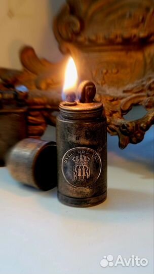 Зажигалка бензиновая старинная