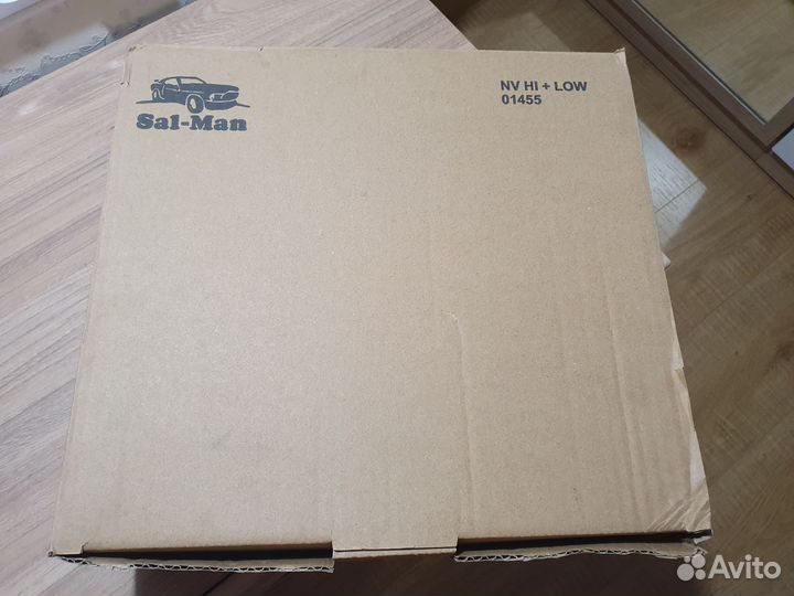 Надфарники Sal-man 11 диодов на Ниву