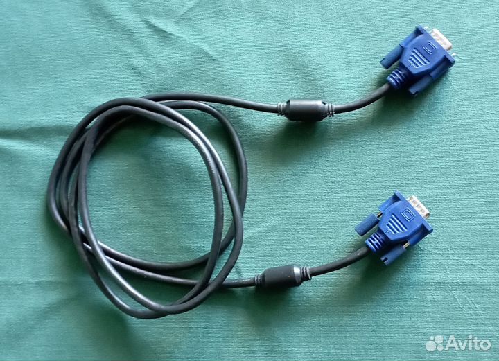 Кабель для монитора VGA -VGA, DVI - DVI