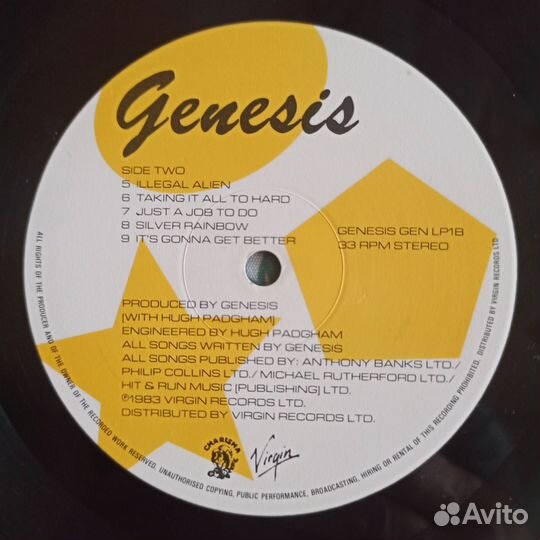 Винил Genesis