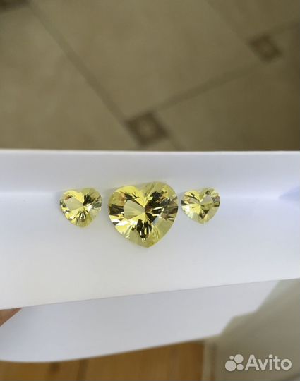 Цитрин Сердце