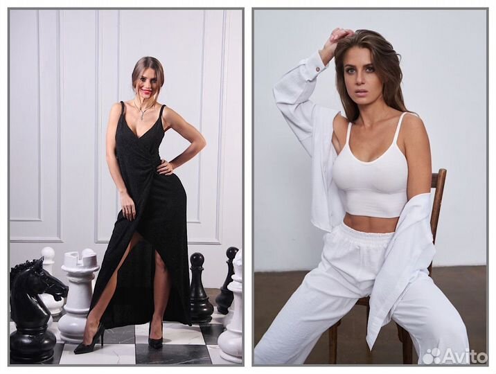 Сборная модельная фотосъёмка для маркетплейсов