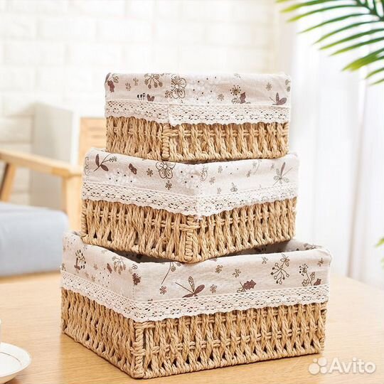 Плетеные корзинки