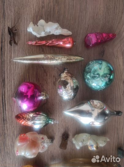 Елочные игрушки СССР в реставрацию