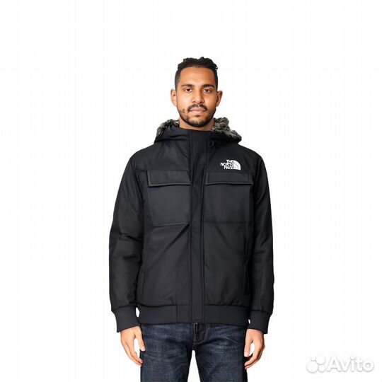 THE north face Down Jackets Men Black (54 (XL)