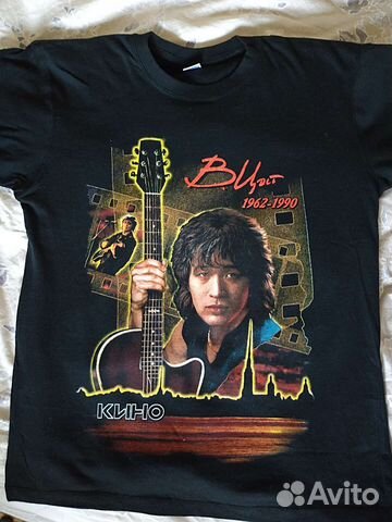 Футболка Виктор Цой группа Кино S/M новая