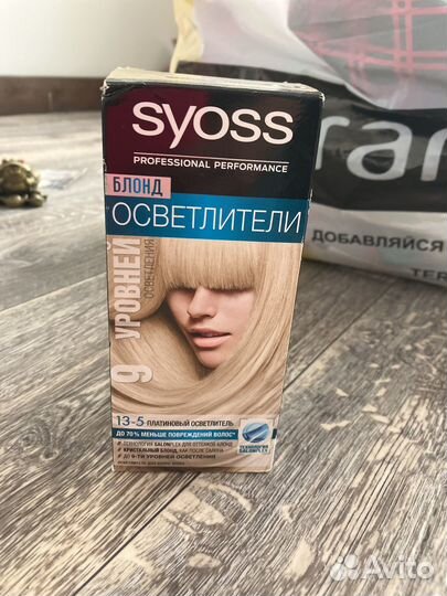 Краска (осветлитель) для волос syoss