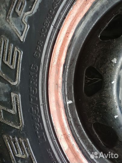 Калеса летние 245/ 75/r16