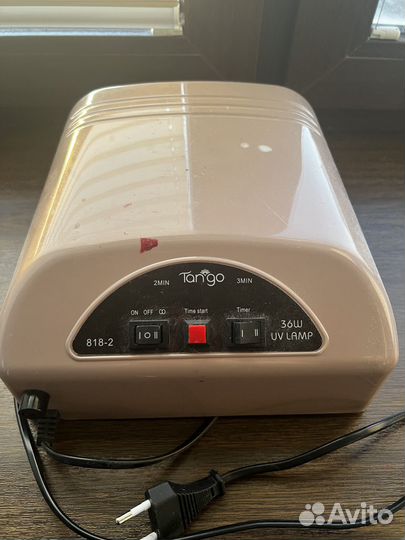 Лампа для ногтей бу