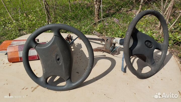 Задние фары от ваз 2106 и рулевые колеса