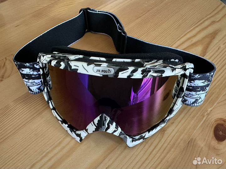 Очки лыжные, для сноуборда, активного спорта маска