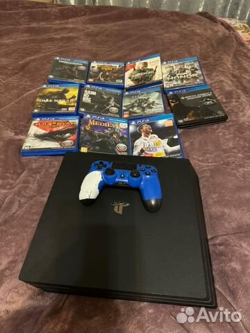 Sony playstation 4 PS4 pro 1tb с играми купить в Москве | Электроника ...