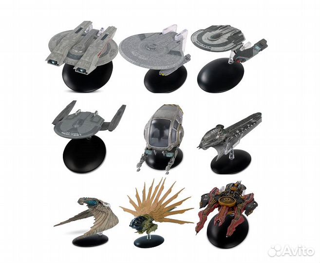 Star Trek Discovery модели eaglemoss Starship