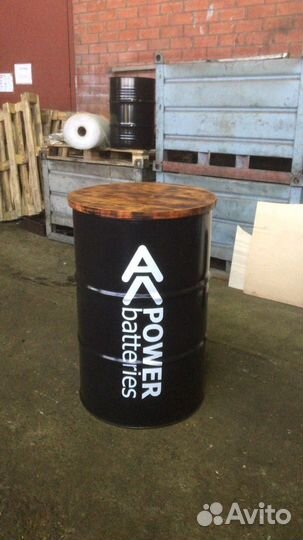 Бочки металические для декора бочка лофт