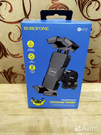 Держатель для смартфона Borofone BH72 велосипедный