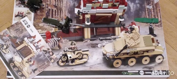 Конструктор sluban Битва за город M38-B0696