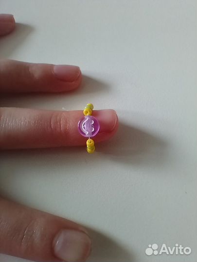 Колечко из бисера