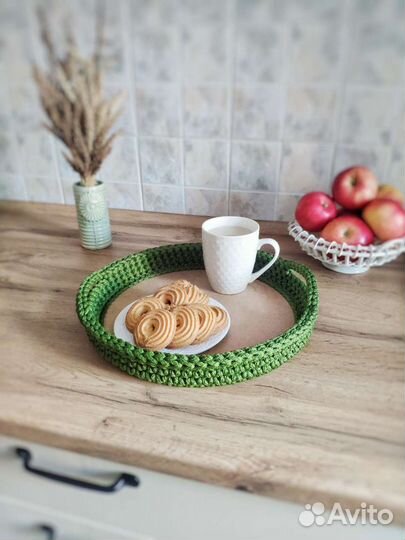 Поднос для дома, для дачи, для украшения,для кухни