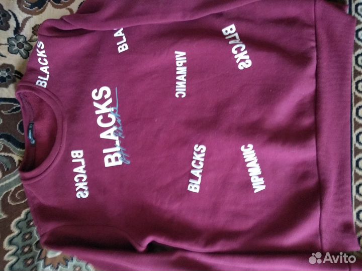 Джемпер, бордовый