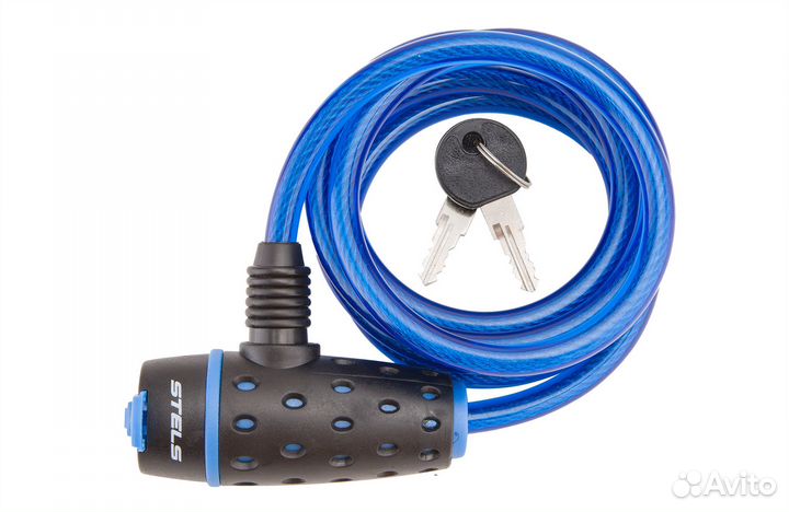 Трос замок для велосипеда 8х1800мм