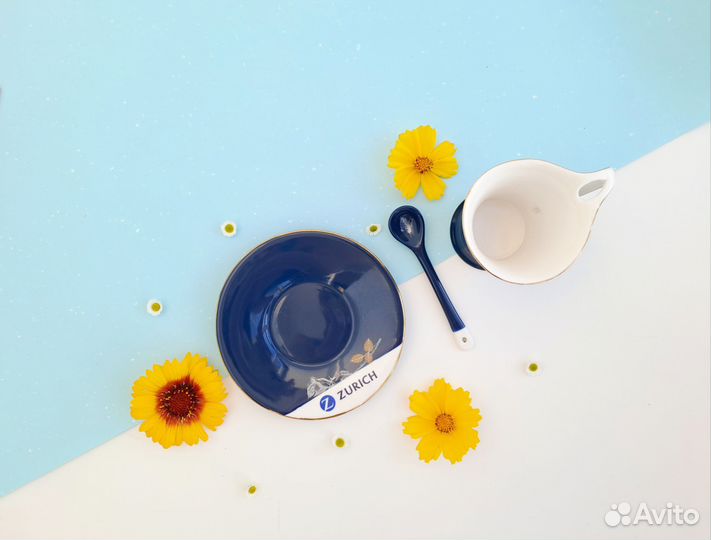Кофейная пара Zurich сувенирная новая