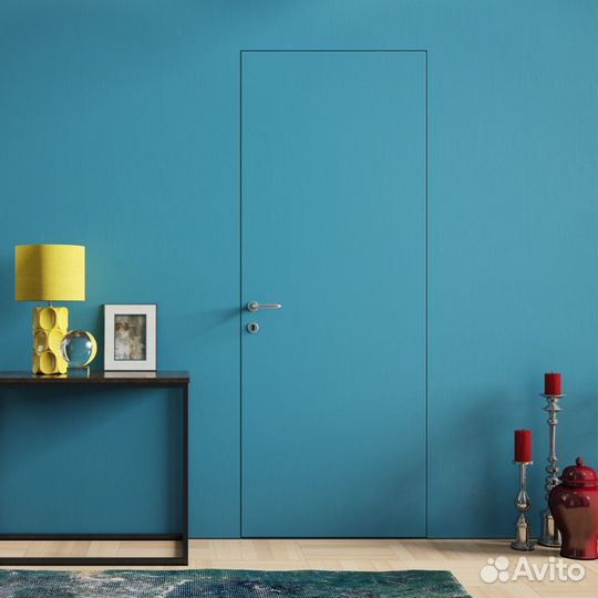 Скрытые двери под покраску