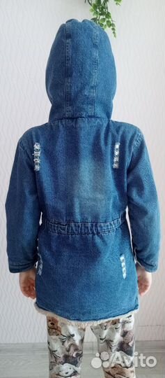 Куртка джинсовая для девочки