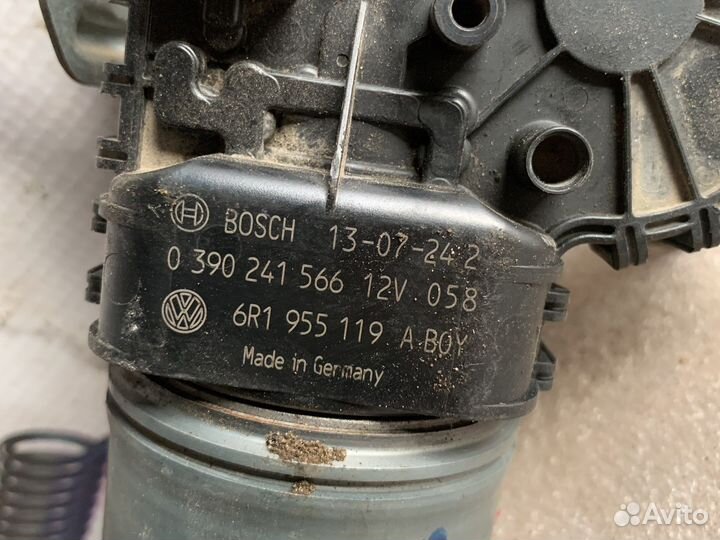 Фольксваген поло моторчик дворников