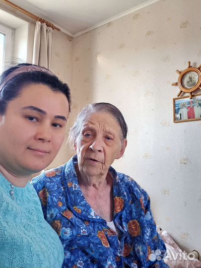 Сиделка с проживанием без посредников